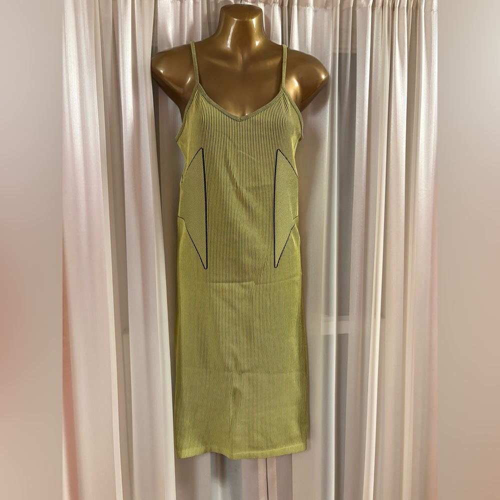 Women’s Yellow Midi Dress by ZARA